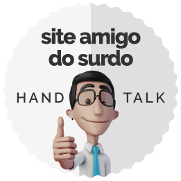 Selo Amigo do Surdo - HandTalk